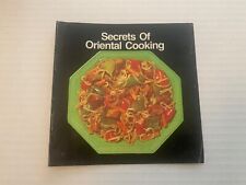 Vintage 1974 Secrets Of Oriental Cooking Booklet 10 Pages Paper Ephemera Recipes picture