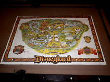 1979 Disneyland Map With Big Thunder Mountain Railroad Large 29”x43” - Beautiful picture