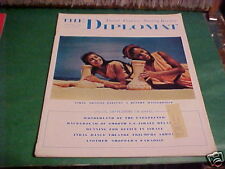 RARE FEBRUARY 1960 THE DIPLOMAT TRAVEL FASHION SOCIETY picture