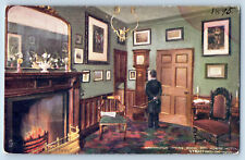 England Postcard Washington Irving Room Red Horse Hotel 1906 Oilette Tuck Art picture