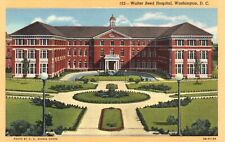 Postcard Washington DC Walter Reed Hospital 1943 Linen Unposted Vintage PC H4833 picture