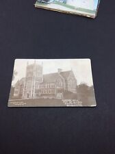 Brunswick Maine Postcard Old Vtg Card (Photo) Hubbard Hall Bowdoin College 1906 picture