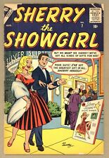Sherry the Showgirl #7 G+ Al Hartley Stan Lee Rolly Poley HAZEL 1957 Atlas 718 picture