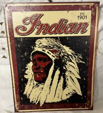 Vintage Indian Motorcycle Sign picture