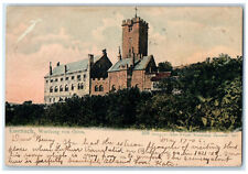 1906 Wartburg Castle From East Eisenach Thuringia Germany Antique Postcard picture