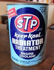 STP Keep Kool Radiator Treatment engine coolant quart oil type can bottom opened picture