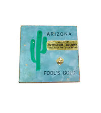 Vintage Souvenir Refrigerator Magnet Tombstone Arizona Fools Gold picture
