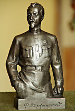 Vintage Soviet Statuette Dzerzhinsky F Propaganda USSR picture