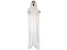 Shaking Ghost 5ft White Animated Prop Haunted House Animatronic Spirit Skeleton picture
