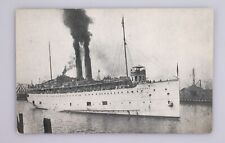 Vintage Postcard S.S. Eastland Disaster Ship Turned Turtle in the Chicago River picture