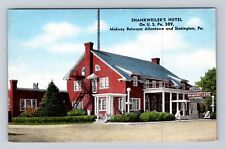 Slatington PA- Pennsylvania, Shankweiler's Hotel, Advertisement Vintage Postcard picture