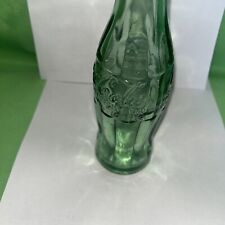 ORIGINAL WW2 1941-1944 COCA-COLA Green Bottle PAT. D-105529-LIMA OHIO -F- 11^42? picture