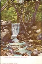C.1907 Milwaukee WI Lake Park Secret Nook Landscape UNP Wisconsin Postcard A335 picture