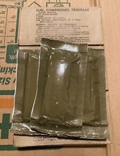 Trioxane Compressed Fuel: Ration Heating  Vintage - 4 Boxes W/3bars Each -  NOS picture
