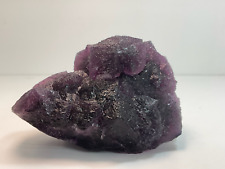 Stunning-Purple Fluorite-Flourite-Strawberry-Stand-Yaogangxian Mine, China 304g picture