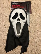 Scream Ghostface Mask and Knife Set by Fun World - NEW Halloween picture