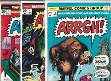 Arrgh #3, #4 & #5   Lot of 3  (1975, Marvel Comics) picture