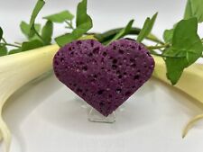 Honeycomb Ruby Crystal Heart picture