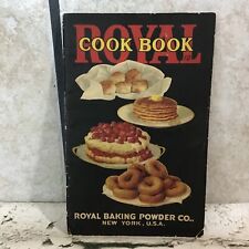 Vintage 1928 Royal Baking Powder Cook Book Bread Cake Cookies Pastry Soup Sauce picture