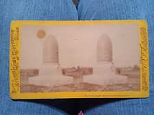 W. H. Tipton Stereoview 7th New Jersey Infantry Regiment Monument, Gettysburg  picture