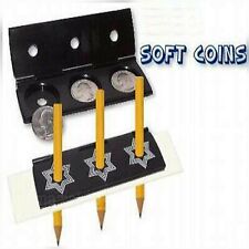 Soft Coins  magic trick 3 pencils through 3 coins Watch Video New picture