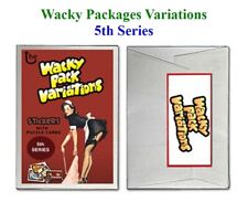 2018 Lost Wacky Packages Variations Complete Set RARE 5th SERIES picture