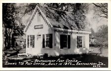 Real Photo Postcard U.S. Post Office in Bentonsport, Iowa~132197 picture