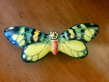 Anthropologie Butterfly / Moth Porcelain Trinket Jewelry Box picture
