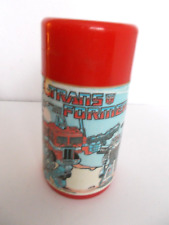 Vintage 1984 Transformers Thermos For Lunchbox= Hasbro =Aladdin picture