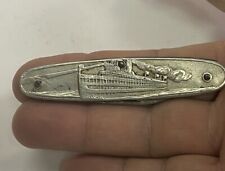 VINTAGE J A HENCKELS 2 BLADE POCKET KNIFE LIMITED EDITION PERRY'S VICTORY picture
