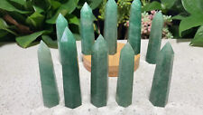 Wholesale Lot 10PCS 1.1 Lb Natural green straberry Obelisk Tower Crystal Healing picture