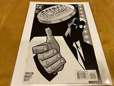 1998 DC Comics Batman Gotham Adventures #2 Animated Series B&W Two-Face Cover picture