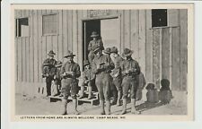 Soldiers Letters WWI Fort George G Meade Camp Meade of MD 1917 era Maryland card picture