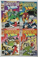 FANTASTIC FOUR VS THE X-MEN #1-4 Complete Mini Series 1987 Marvel picture