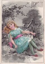 1800s Victorian Trade Card -F & W Co - Stoves Furnaces Ranges-#b1 picture
