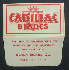 Vintage Razor Blade CADILLAC  - VERY RARE One Wrapped Blade picture