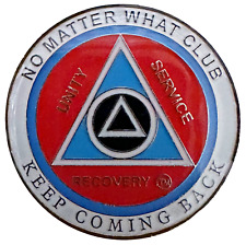 AA No Matter What Medallion, With The Serenity Prayer on The Back Side picture