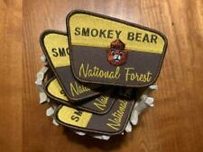 New Smokey Bear National Forest ONE embroidered patch fire safety awareness  picture