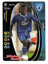 2001-02 Wizards Football Champions Mickael Essien Rookie Rc Sc Bastia #211/230 picture