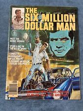 Six Million Dollar Man #1  1976 Magazine Charlton Comic Book Neal Adams VF picture