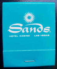 Sands Casino Las Vegas Full Unstruck 20 Strike Matchbook picture