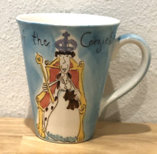 THE CHANGING OF THE CORGIES CORONATION MUG BETH FOR WHITTARD OF CHELSEA QUEEN picture