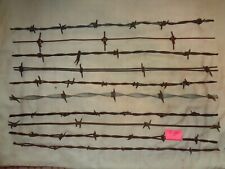 Antique Barbed Wire, 10 DIFFERENT PIECES, Excellent starter bundle , Bdl #33 picture