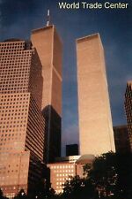 World Trade Center, Twin Towers, New York City, NY, Lower Manhattan --- Postcard picture