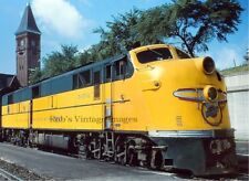 Chicago North Western Flambeau 400 EMD E-7  5015 B train railroad CNW photo picture