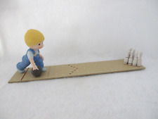 Scooter Bowling 1989 Enesco Country Cousins Figurine Set picture
