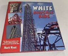White Knuckle Ride Illustrated Rollercoaster Loop Guide Wyatt HC Cedar Point VTG picture