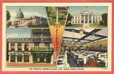 THE OCCIDENTAL, PENNSYLVANIA AVE., WASHINGTON, D.C. - 1935 Linen Postcard picture