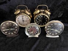 Lot Of 5 Vintage MCM Clocks - May Or May Not Work picture