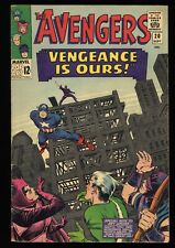 Avengers #20 FN+ 6.5 2nd Appearance Swordsman Marvel 1965 picture